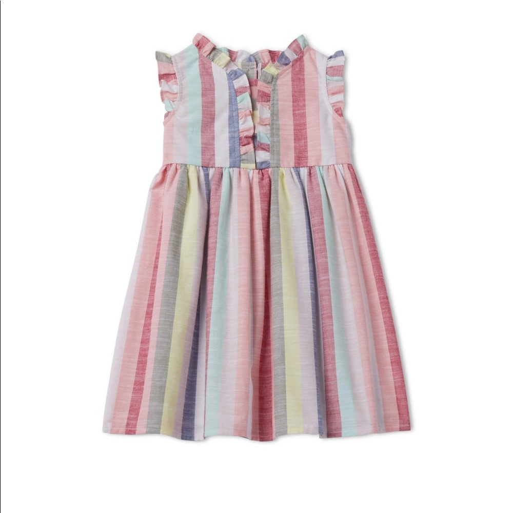 Wonder Nation Toddler Striped Sleeveless Dress